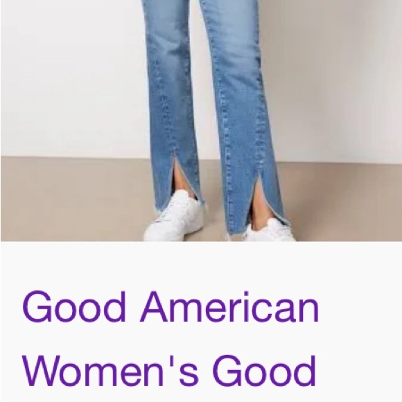 Good American Blue Boot Cut Jeans - Picture 4 of 4